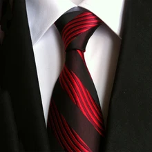 Новая мода галстук полосатый шеи галстуки для мужчин полиэстер 8 см Широкие Галстуки очаровательные костюмы Gravatas бизнес корбаты подарки