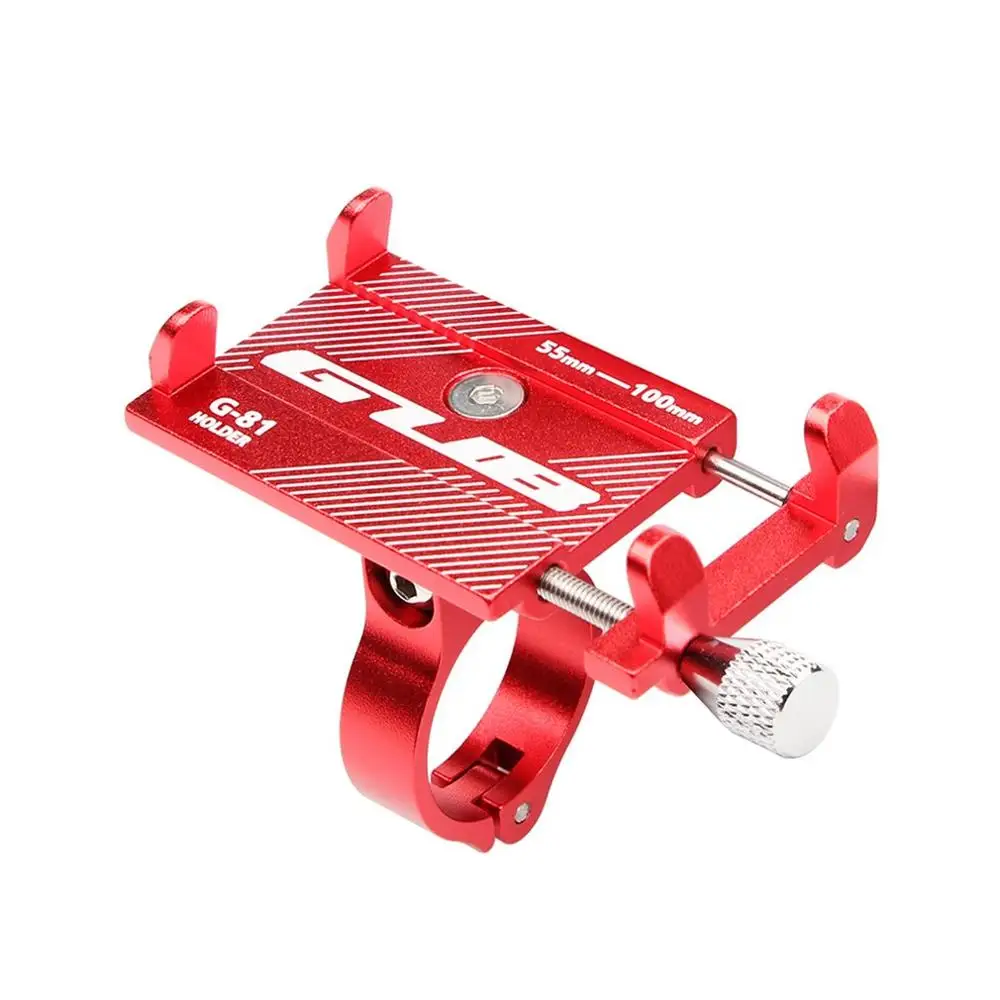 GUB алюминиевый сплав MTB крепление для велосипеда держатель для телефона легкая Поддержка Держатель для руля велосипеда аксессуары для велоспорта - Цвет: Red