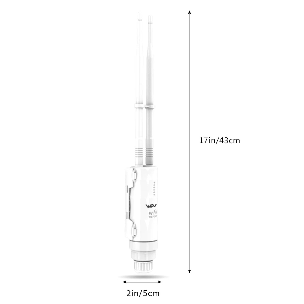Wavlink 5 ГГц открытый wifi диапазон расширитель 600 Мбит/с высокой мощности 12dbi антенна усилитель водонепроницаемый wifi маршрутизатор/ретранслятор точка доступа
