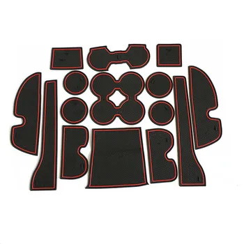 

For Toyota Land Cruiser Prado 2010 2012 2013 2014 2015 2016 Non-Slip Interior Styling Door Groove Mat Cup Mat
