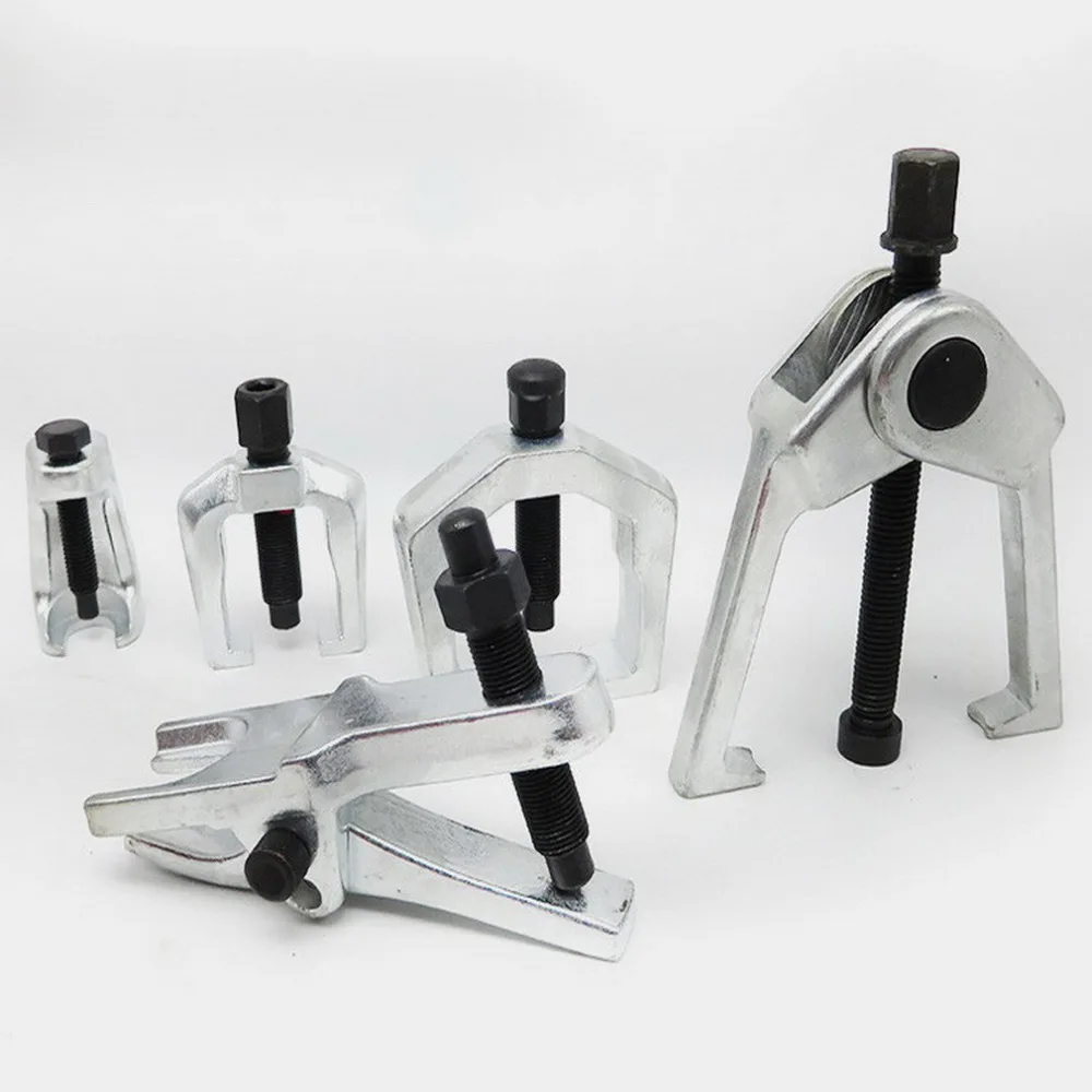 

5pcs Front End Service Tool Kit Ball Joint Tie Rod Set Pitman Arm Puller Remover Separator Pitman Arm Tie Rod Puller