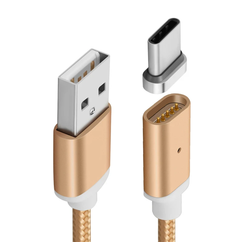 Нейлоновый Плетеный usb type C/IOS/Micro Магнитный кабель type-C USB-C адаптер для быстрой зарядки Магнитный кабель для iPhone кабели для мобильных телефонов