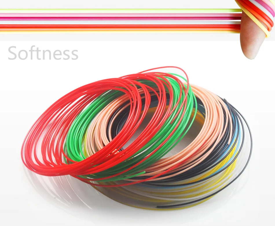 Quality product pla/abs 1.75mm 20 colors 3d printer filament pla 1.75mm 3d pen plastic 3d printer abs filament 3d filament abs