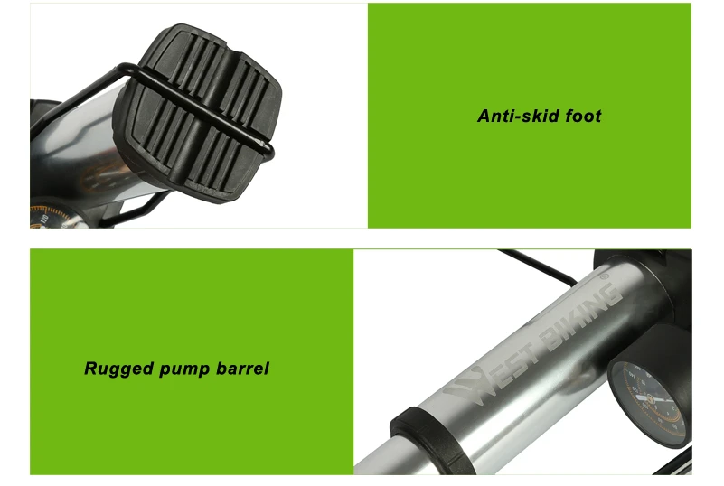High Pressure Bicycle Pump
