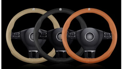 

Car styling Car Accessories Steering wheel cover for XC90 2015 1pcs/set free shipping
