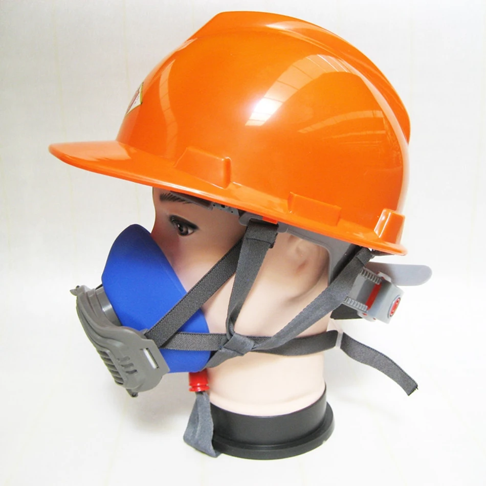 

ANGOOD Dust Mask Silicone Anti-particle Respirator Dust Mask Protection Mask Suitable for Industrial Polishing Cement Weldig