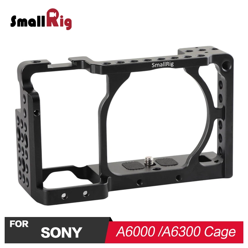 Baratos Jaula de cámara para Sony A6000 A6300 A6500 ILCE 6000 ILCE 6300 ILCE A6500 Nex 7 celular 1661