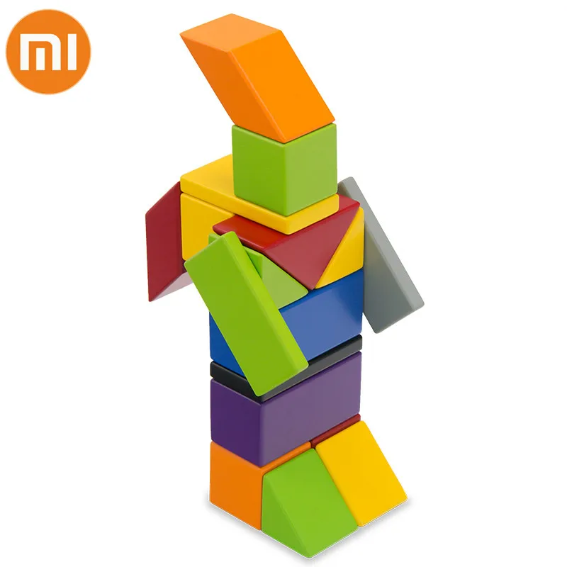 

Original Xiaomi Mijia Mitu Magnetic Building Block Robot Mitu Magnetic Toy Bricks Designer Magnetic Toys Children Birthday Gift