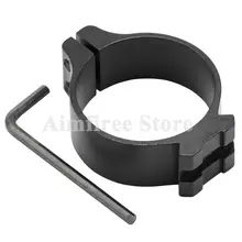 Охотничий 40 мм фонарик бочонок кольцо 21 мм рельсовый прицел база телескоп зажим Крепление фонарь Лазерный Прицел держатель