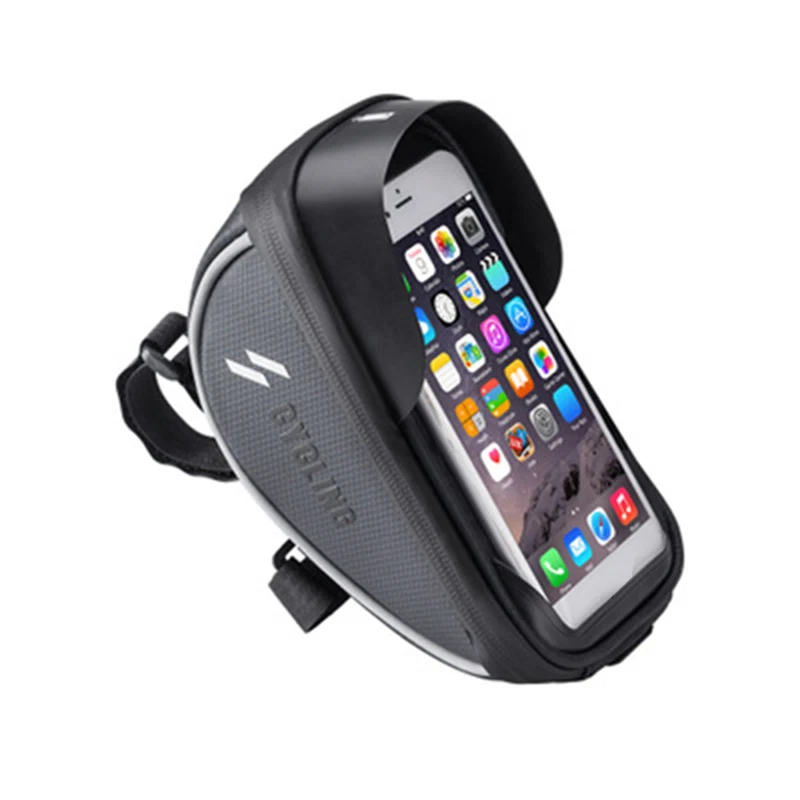 

Outdoor Bicycle Contact Screen Waterproof Mobile Phone Bag Mountain Large Capacity Front Bag Cycling Handlebar Bag Cycling Equ