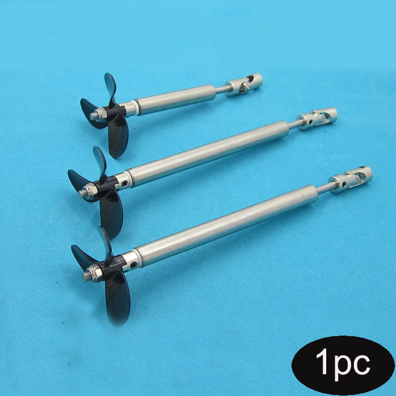 

1PC RC Boat Parts 4mm Shaft Assembly Boat Drive Shaft with Propeller Coupler Bushing Bearing Nuts Kit DIY Spare Parts L100-300mm