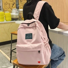 Студенческий женский рюкзак с вышивкой милые женские нейлоновые школьные сумки для девочек рюкзаки Kawaii модная женская сумка для подростков Новинка