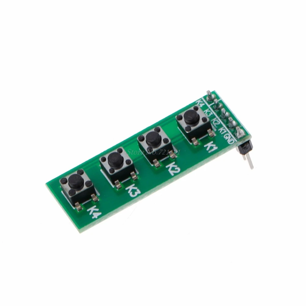 

Key 4 Button Board For UNO MEGA2560 Pro Mini Nano Raspberry 3.3V-12V Key Button Board Integrated Circuits