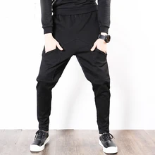 M-6XL! Высококачественные мужские брюки. мужские брюки-шаровары Весенние универсальные тренды повседневные штаны для стройных брюк