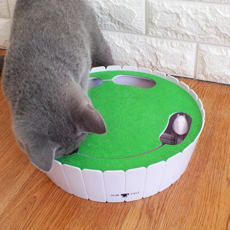 Игрушка для кошек робот электронная мышь туннель мини бионика игры интерактивные игры игрушки для кошек котята забавные продукты для домашних животных