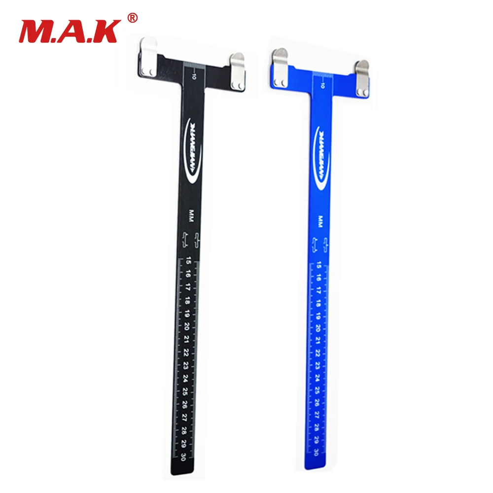 1 pc Recurve Bow T Ruler Quick Tip On Tieing Arrow Nock Points