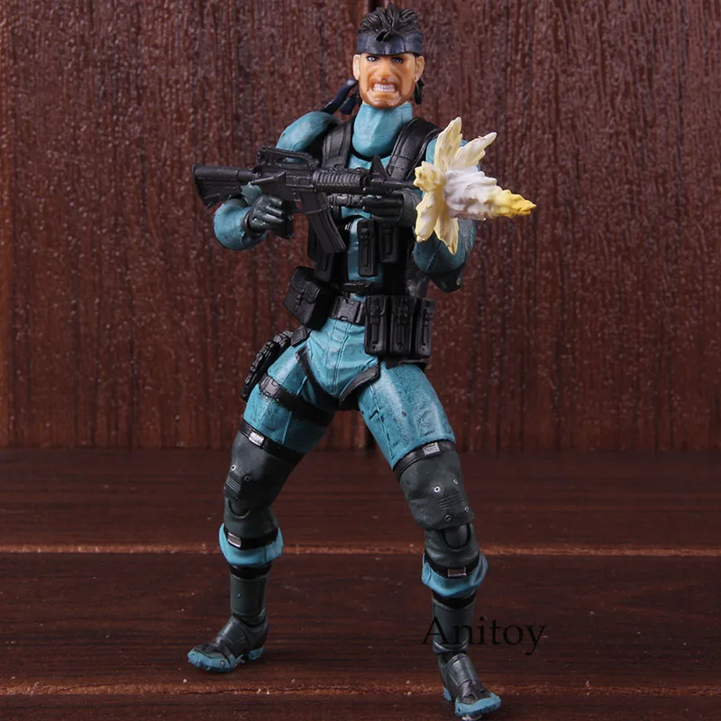 

METAL GEAR SOLID 2: SONS OF LIBERTY Figma 243 Snake PVC Action Figure Collectible Model Toy 15cm KT1882