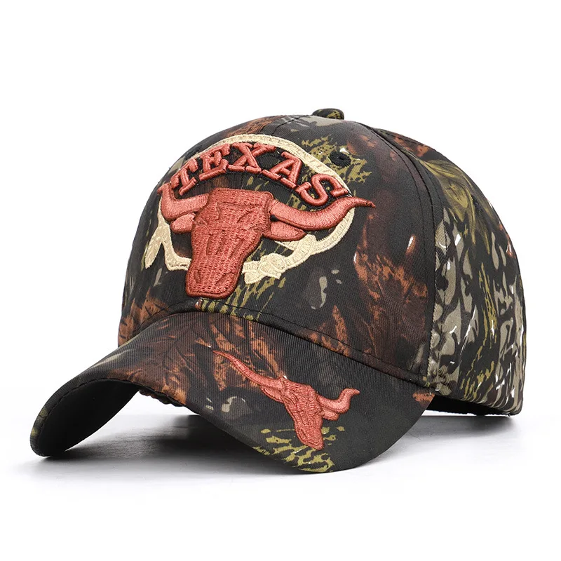 

Oudoor Camouflage Mesh Baseball Cap men/women Visor Sweat-absorbent Snapback Cap Personality printing bone Adjustable gorras