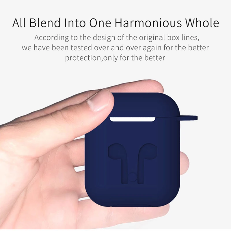 Чехол UBERAY с мультипликационным принтом для Airpods чехол наушников ремешком