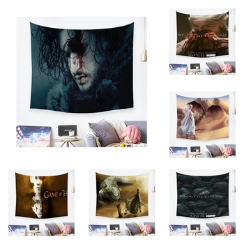 

Game of Thrones Jon Snow Bleeding Home Outdoor Decorative Outdoor Tapestry Wall Hanging Sheets Picnic Cloth Decor Gift