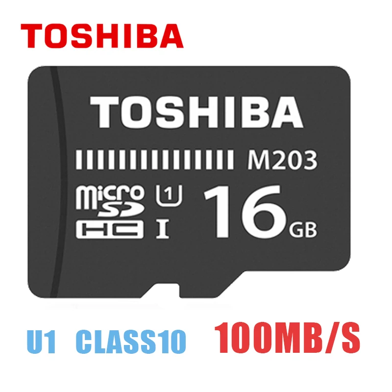 TOSHIBA M203 карта памяти 16 ГБ 32 ГБ 64 Гб 128 ГБ SDHC/SDXCMicro SD карта Макс 100 МБ/с./с класс 10 Micro sd TF карта продукт