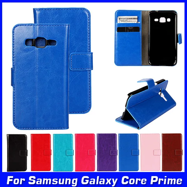 Чехол книжка из искусственной кожи для Samsung Galaxy Core Prime G360 G360F G360H G361 G361F G361H VE SM G360H|case