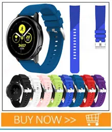 Силиконовый мягкий ремешок для Garmin Forerunner 645/245/245 M умные наручные часы браслет для samsung Galaxy Watch 42 мм/Активный ремешок