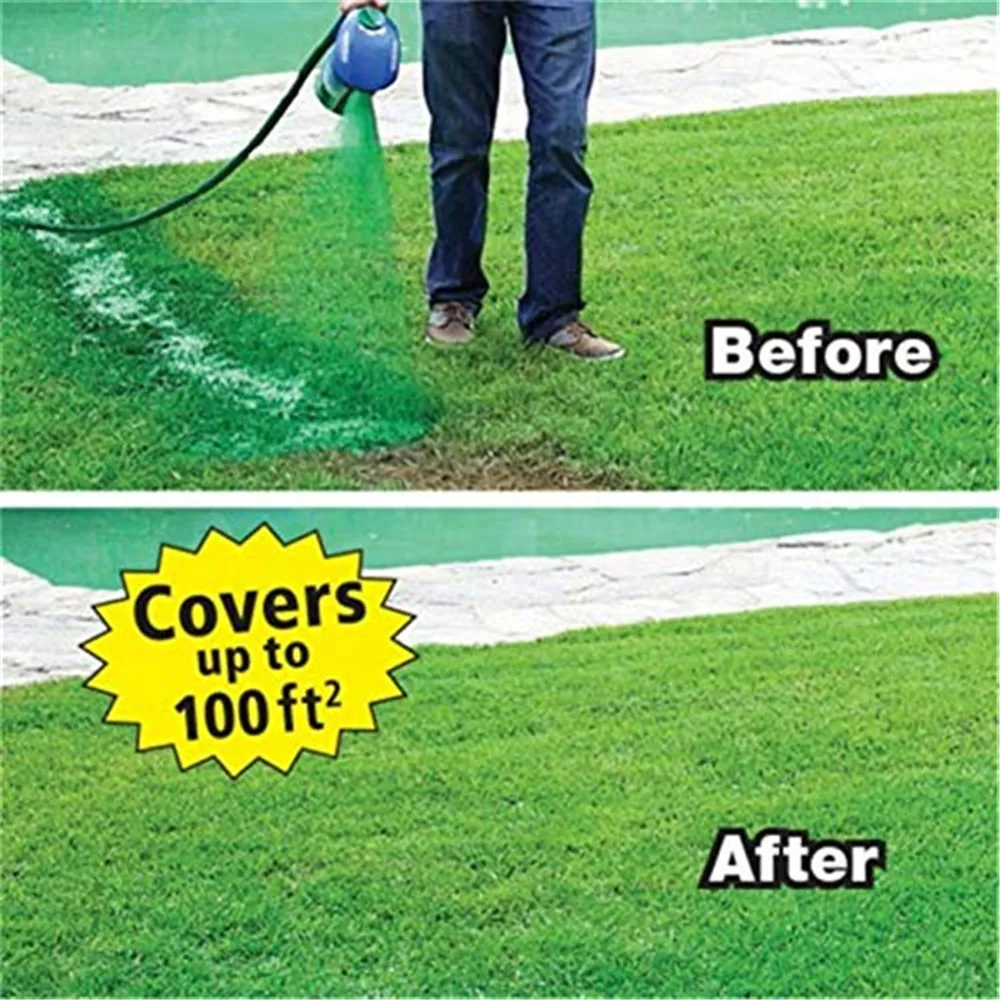 Hydro Mousse Liquid Lawn Growth Garden Sprayer Bottle Grow Grass Anywhere