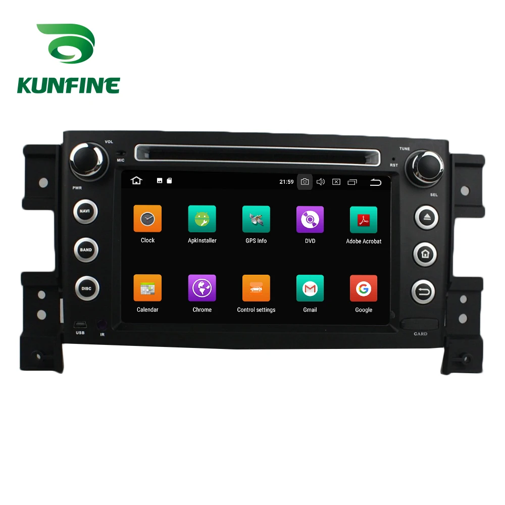 Sale Octa Core 4GB RAM Android 8.0 Car DVD GPS Navigation Multimedia Player Car Stereo for SUZUKI Vitara 2005-2011 Radio Headunit 1