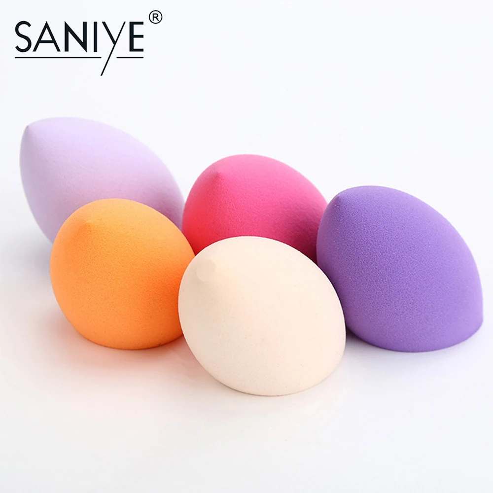 

SANIYE 1PCS Face Makeup Sponge Facial Concealer Cream Foundation Powder Blending SpongeEgg With Box B1267