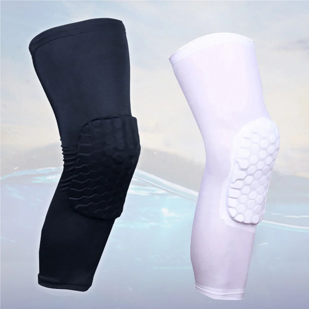 Long Brace Crashproof Protector Sport Knee Pads Basketball