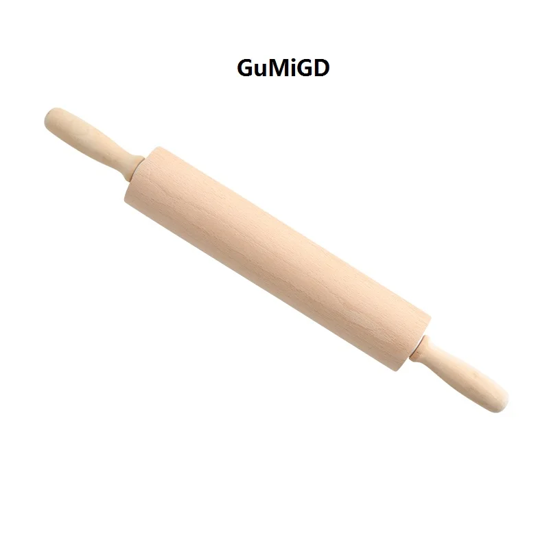 Solid wood rolling stick Roller press stick Painless dumpling skin rolling Large hammer baking tool