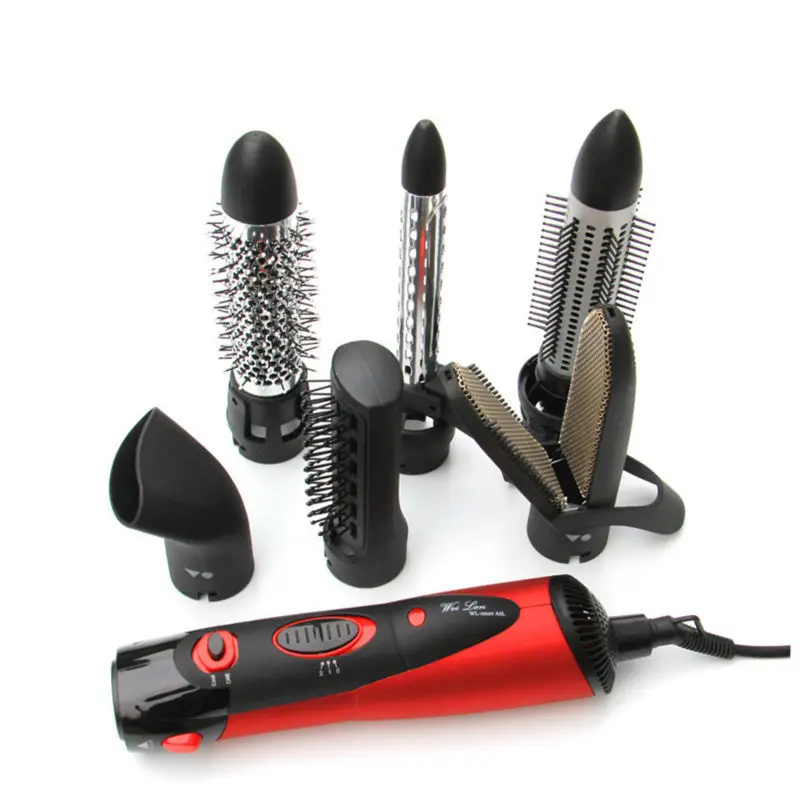 6 In 1 Multifunctional Hair Dryer Professional Hot And 6 In 1 Multifunctional Hair Dryer Professional Hot And Cold Wind Curler Brush Comb Sets Styling Tools Dryers From Home Liances On