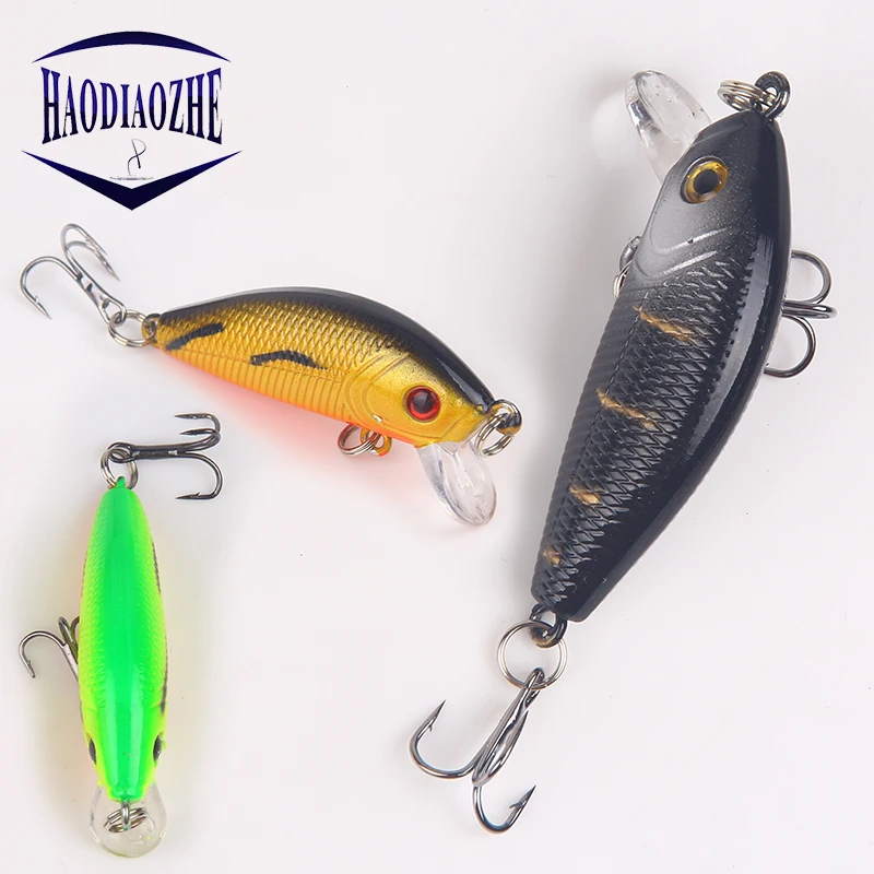 Рыболовная Приманка Minnow 5 см 4 г воблеры Кривошип искусственный приманка жесткие