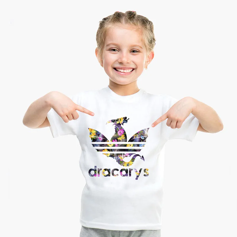 

Ajax kids 2019 2020 Dracarys t shirt for kid Game Of Thrones tshirt Mother of Dragon Daenerys Harajuku Clothes