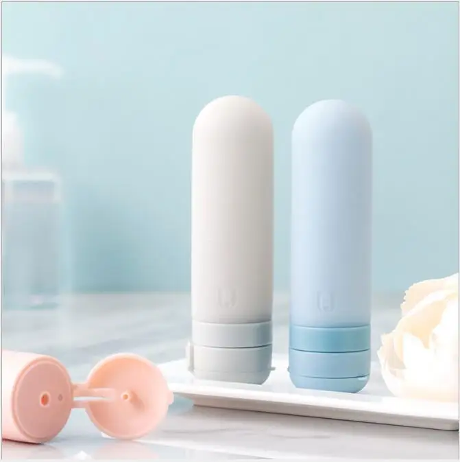 

1pcs 3 color portable silicone lotion bottle travel supplies cosmetic bag container emulsion bottled travel accessories