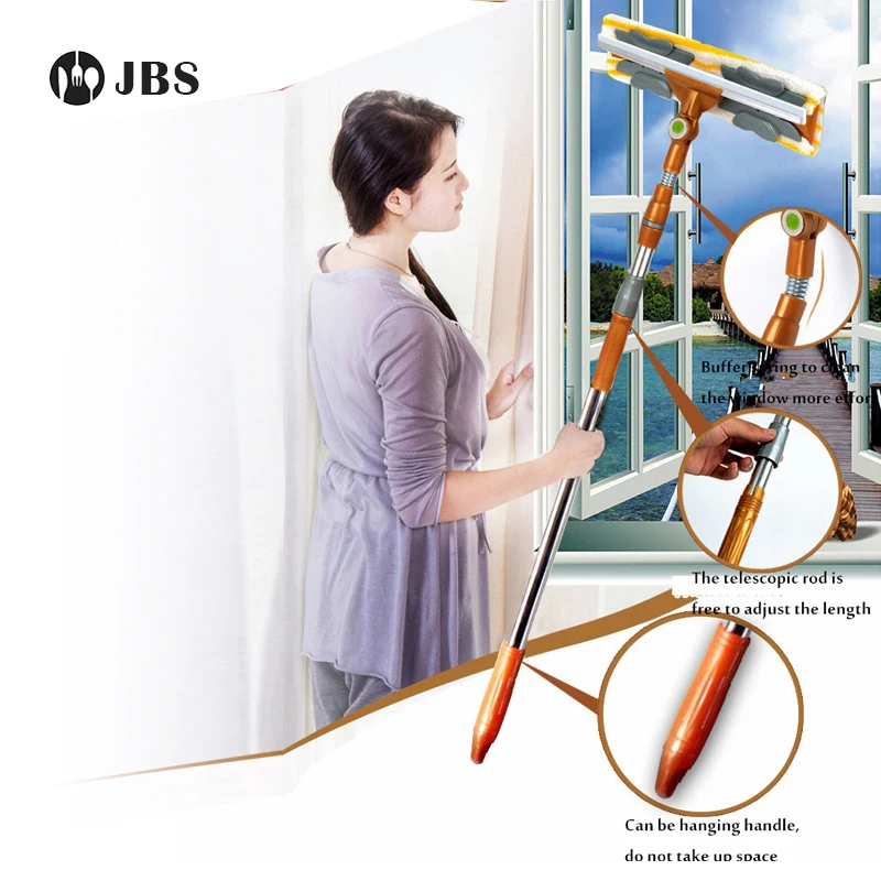 Window Glass Cleaner Tool Magic Wand Dust Brush House Cleaning Wipers