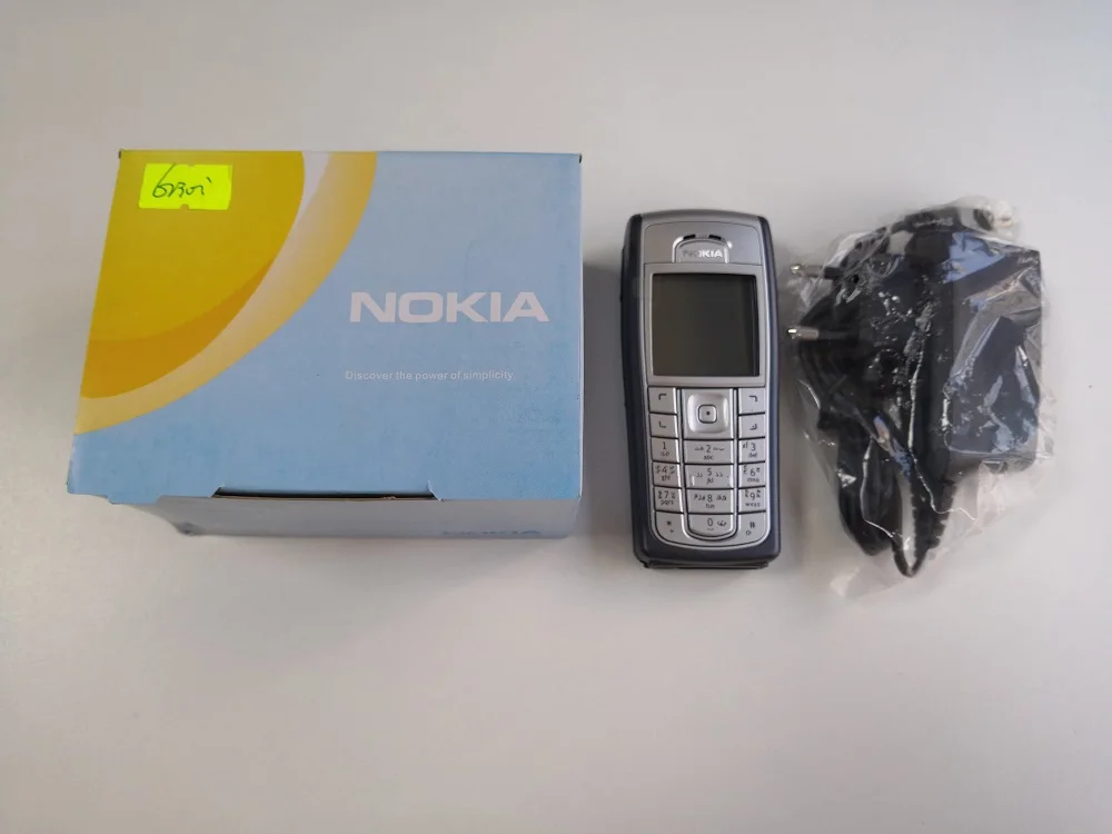 6230i оригинальная разблокированная Nokia 6230i 850 мАч Поддержка русской клавиатуры и арабской клавиатуры мобильного телефона