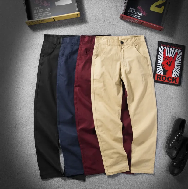 Men's Casual Pants Autumn Fashion Business Casual Style Pants Men Slim Straight Casual Long Pants Fashion Multicolor Men Pants Men's Casual Pants Autumn Fashion Business Casual Style Pants Men Slim Straight Casual Long Pants Fashion Multicolor Men Pants