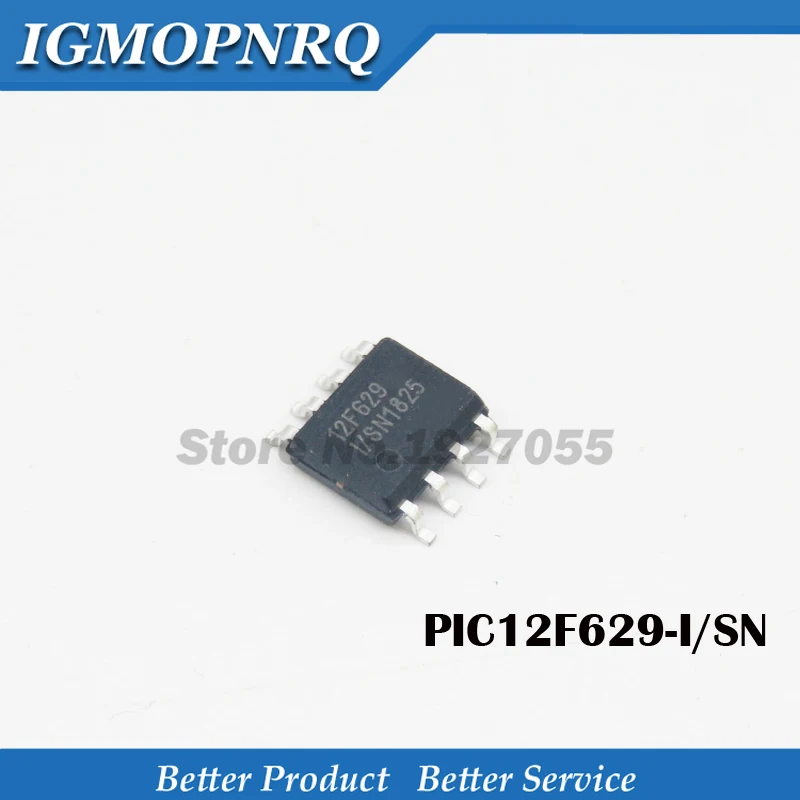 5 шт./лот 8 bit Flash microcontroller PIC12F629 I / SN 12F629 SOP8 new| |