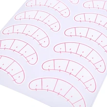 Zwellbe 70 пар/упак. 3D накладки для ресниц под глазами тренировочные накладки для глаз наклейки бумажные накладки для наращивания ресниц инструменты для макияжа