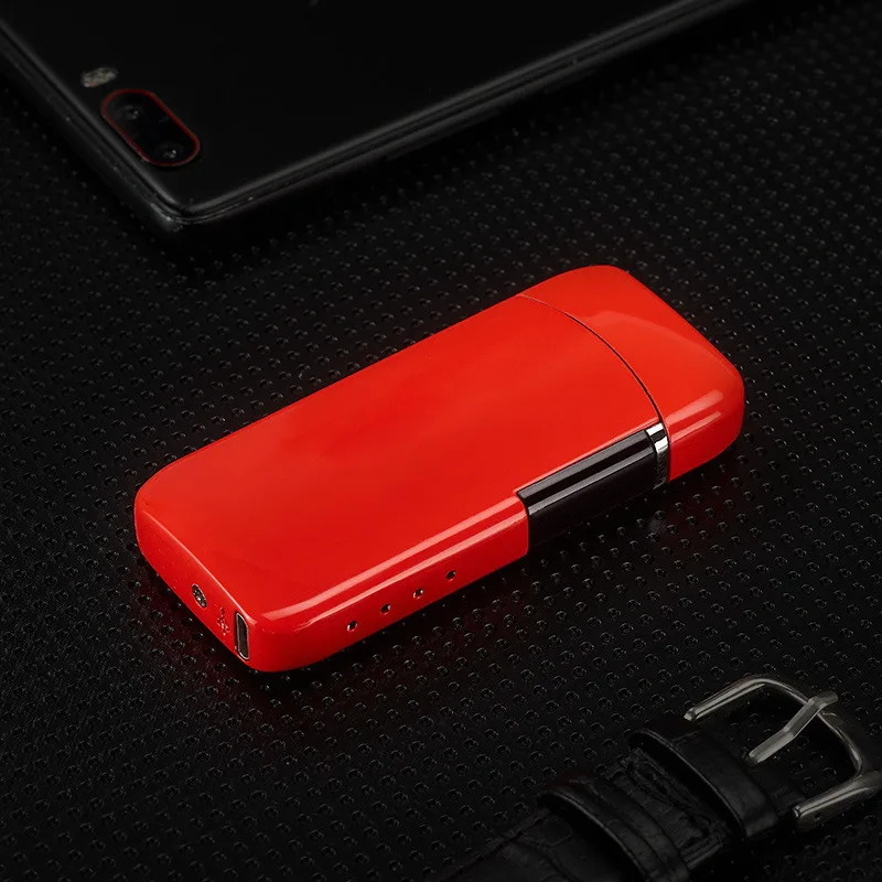 Сенсорная Индукционная зарядка дисплей USB двойная дуга плазменный электронный