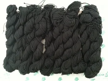 

Wholesale 1mm Diameter Rope 300Meter Black Nylon Cord Chinese Knot Bracelet String
