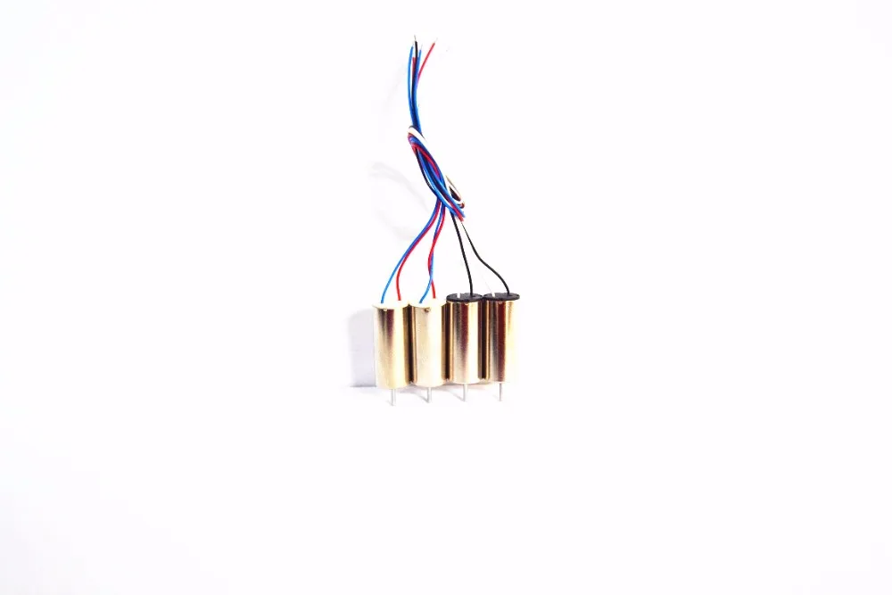 

4 PCS 8.5 x 20mm 8520 CW / CCW Coreless Motor For 120 120mm DIY Micro Tiny QX80 QX95 QX110 FPV RC Quadcopter Frame