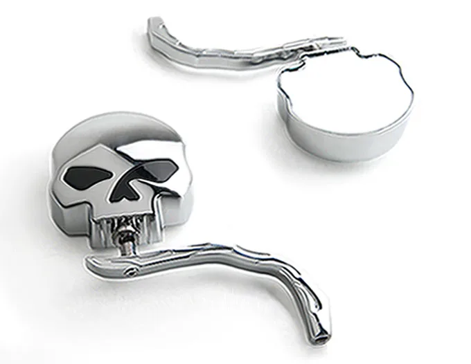 Black/Chrome two Color Custom Rear View Mirrors Pair For Kawasaki VN Vulcan Classic Drifter 800 | Автомобили и мотоциклы