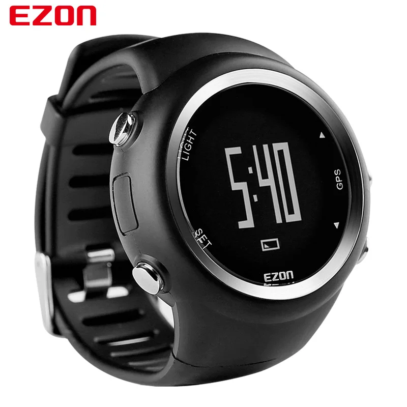 EZON фирменные хит продаж GPS часы для фитнеса спортивные уличные водонепроницаемые