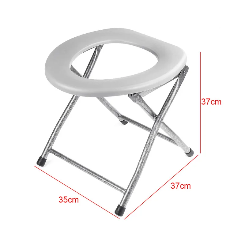 Портативный Детский горшок для беременных складной Женские сиденье для унитаза для приучения к туалету путешествия Кемпинг на открытом воздухе металла горшок сиденье для унитаза для малышей старика