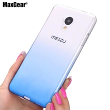 Для Meizu M3 мини 5.0 «meilan 3 S Ударопрочный Градиент Прозрачный мягкий Чехол Для Meizu М3 мини ультратонкий мобильный задняя крышка