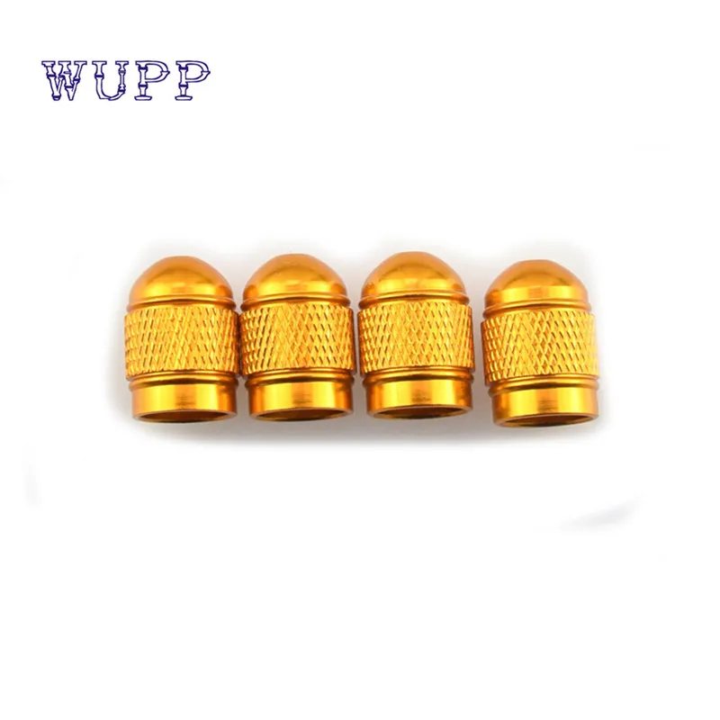 

4x Aluminum Bullet Car Truck Air Port Cover Tire Rim Valve Wheel Stem Cap cabeca Ninguno hot styling gift 17june29