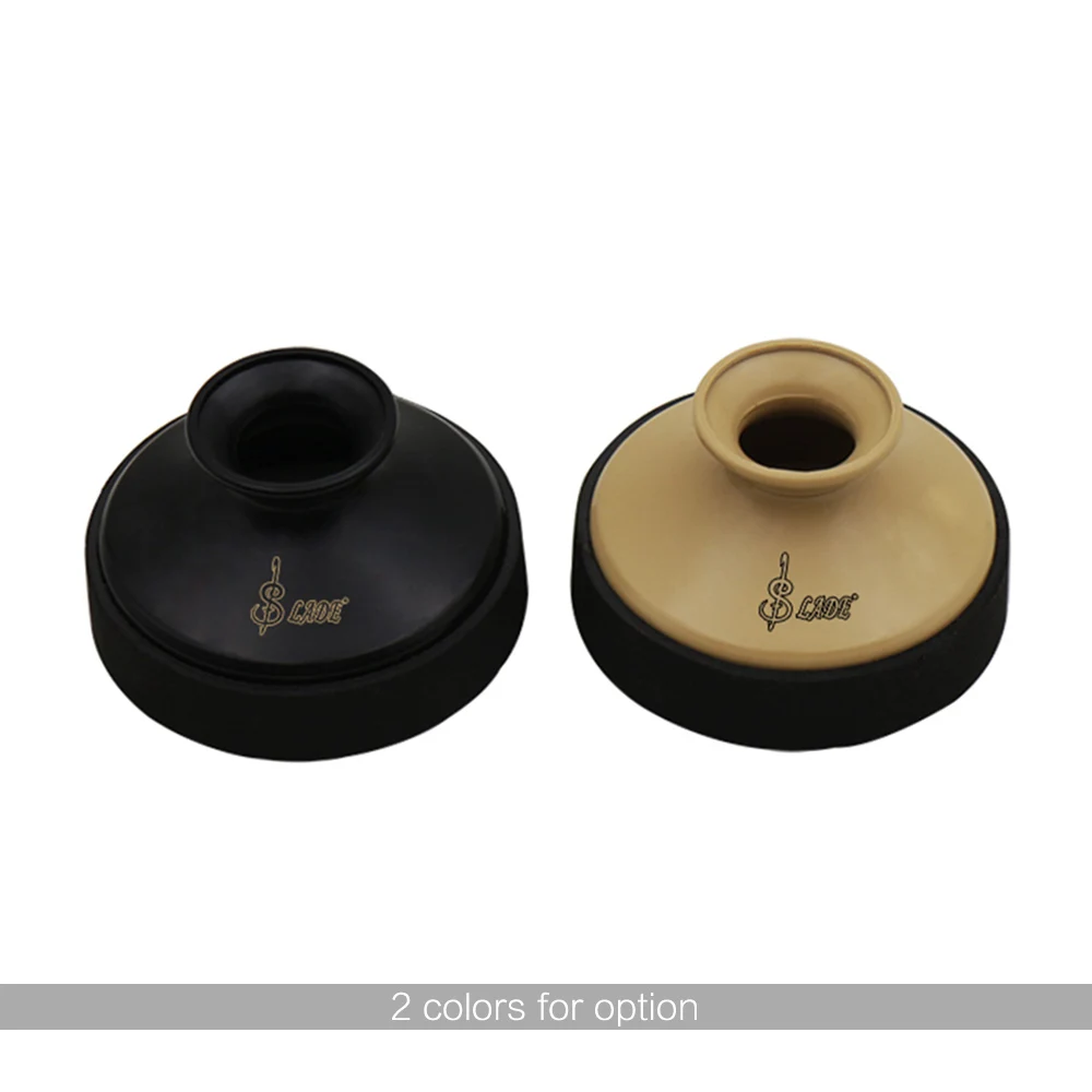 ABS Round Alto Saxophone Sax Mute Dampener Silencer Weak Sound Device Professional Musical Instrument Parts Accessories